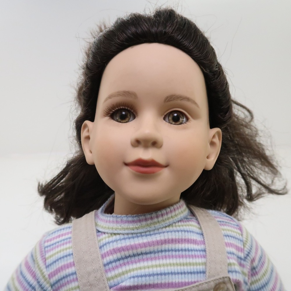 My Twinn Doll Vintage 1997 Poseable Articulate Brown Eyes Brown Hair 23" Tall